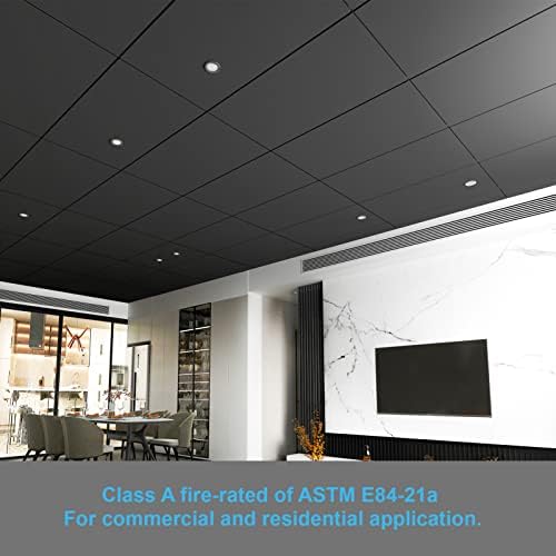 Art3d 10-Pack Smooth Drop Ceiling Tiles, No Sag and Breakage - Image 3