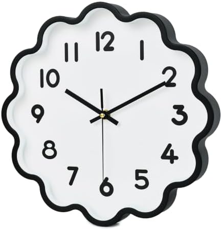 HZDHCLH Wall Clocks Battery Operated 12 Inch Cloud Shaped Wall Clock Silent Non - Image 2