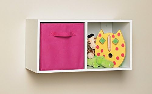 ClosetMaid Cubeicals 2 Cube Storage Shelf Organizer Bookshelf, Stackable or - Image 4