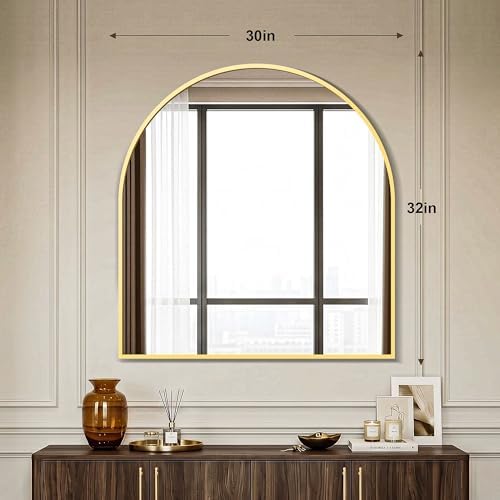 AMOISE Arched Bathroom Mirror for wall - Image 3