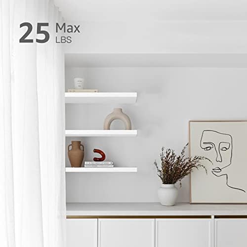QEEIG Bathroom Long Floating Shelves - Image 5