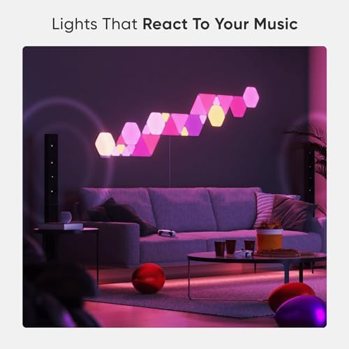 Nanoleaf Triangle Lights, Smart RGBW LED Wall Light Panels, 3 PK - Image 4