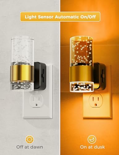 L LOHAS LED Night Light, Modern Night Lights Plug into Wall - Image 2