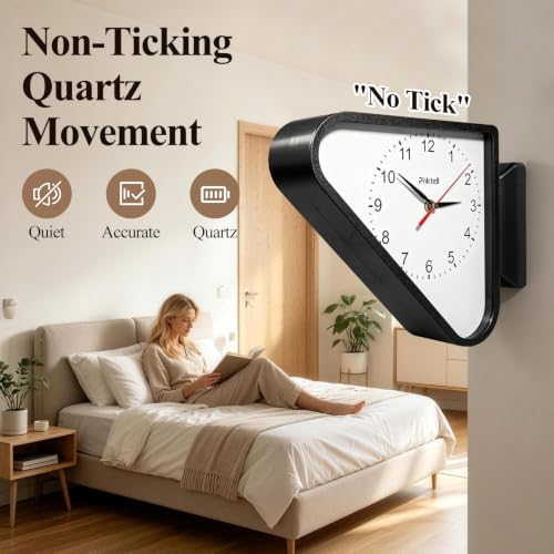 Triangle Double Sided Wall Clock - Image 4