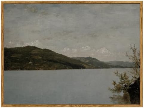 InSimSea Framed Canvas Wall Art Vintage Decor, Classical Landscape Paintings by InSimSeaArt