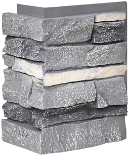 8-Pack Faux Stone Outside Corner by Wallwell
