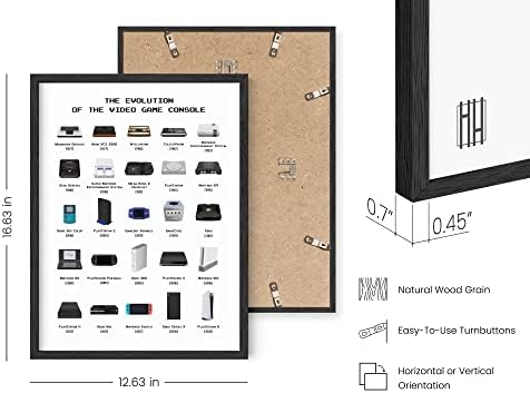HAUS AND HUES Video Game Framed Art – Gaming Room Decor & Posters - Image 3