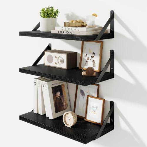 Floating Shelves, 8 Inch Deep Rustic Book Shelf by KovaScapeHomeDecor
