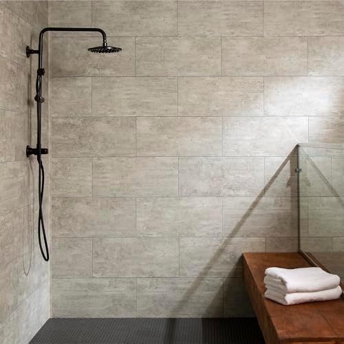 Palisade 23.2 in. x 11.1 in. Vinyl Wall Tiles in Wind Gust - Image 2