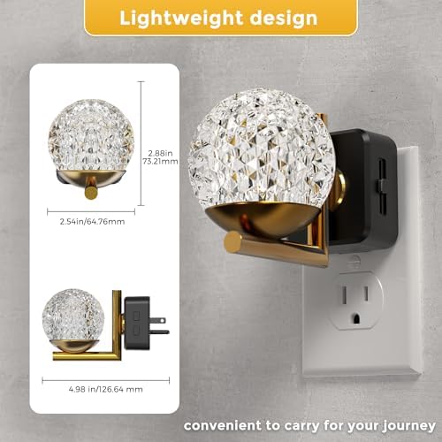 L LOHAS LED Night Lights Plug Into Wall 2 Pack, Dusk to Dawn Sensor - Image 5