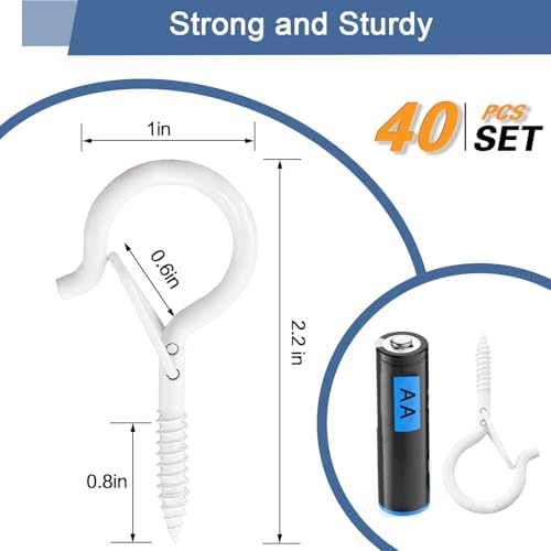 ADIIL Q Hanger Ceiling Screw Hooks - Image 6