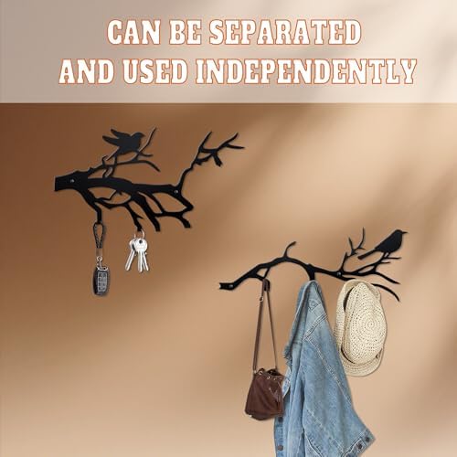 Tree Branch Wall Decor Hooks - Image 7