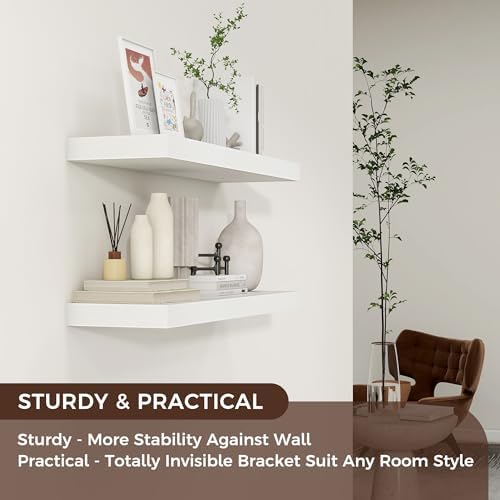 24" Wide x 6.5" Deep Floating Shelves - Image 4