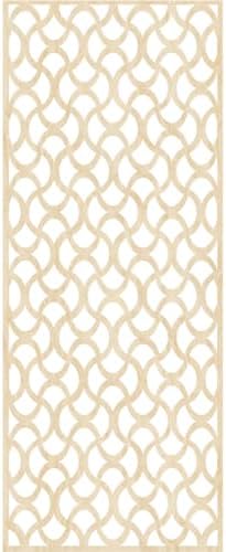 Resort Decorative Pierced Fretwork Wood Wall Panels, 13 3/8"W x 34 3/8"H x 1/4"T - Image 2