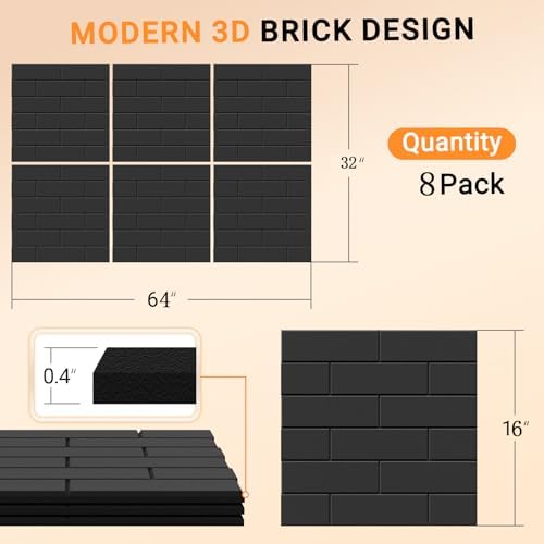 8 Pack Brick Acoustic Panels - Image 2