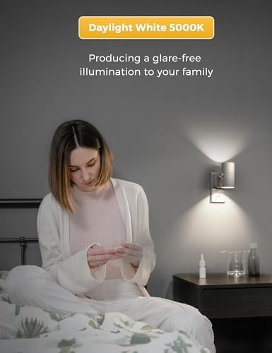 L LOHAS LED Bright Night Light, Night Lights Plug into Wall, Daylight White - Image 5
