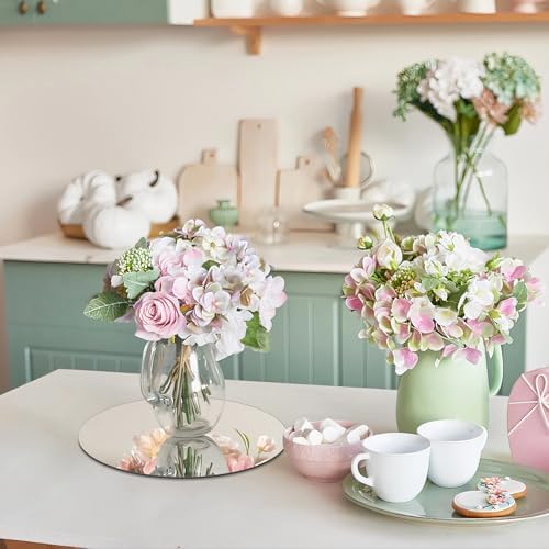 VASUHOME 10" Round Mirror Centerpieces - Image 3