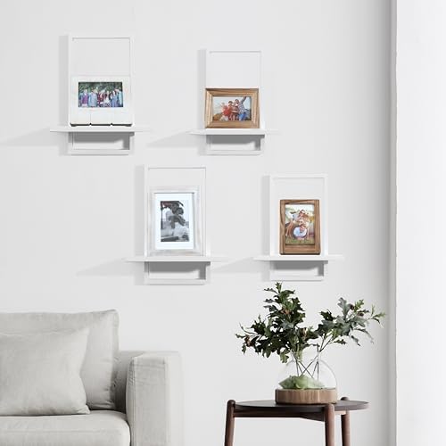 Floating Shelves for Wall, Decorative Wall Shelves, Plants Shelf Framed - Image 5