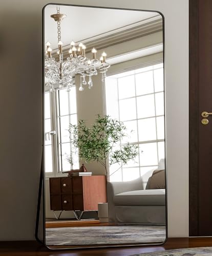 HARRITPURE 80"x40" Full Length Mirror, Oversized Floor Mirror - Image 6