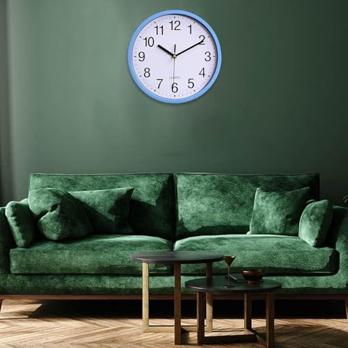 Wall Clock Large, Nonticking Decorative Classic Wall Clock Decorative, Battery - Image 3
