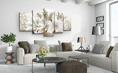 LUDUHU Arts Modern Flower Theme Wall Art - Image 2