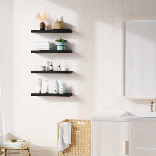 Bellsal Floating Shelves for Wall, Living Room, Bathroom Storage, Book Shelf - Image 4