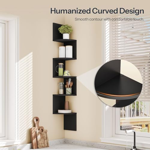 HOOBRO Corner Shelf Wall-Mounted - Image 5