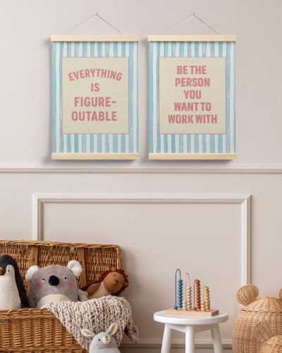 FGFK Positive Affirmations Wall Art Poster Hanger Frame 12x16 Inch - Image 6