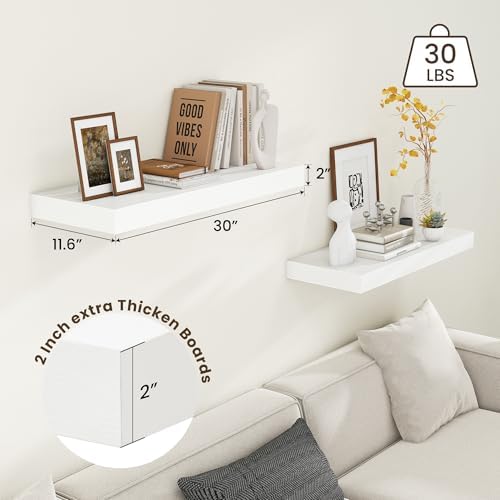 FLYJOE 30 Inch Floating Shelves - Image 3