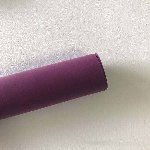 Dark Purple Self Adhesive Soft Velvet Drawer Liner DIY Fabric Felt Liner by TAOGIFT