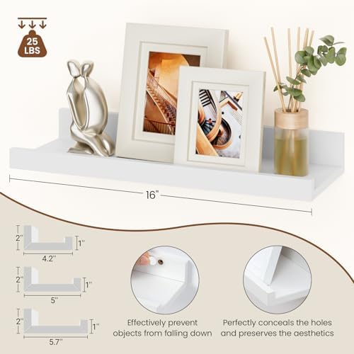 Heimlove 16 Inch Picture Ledge Shelf - Image 3