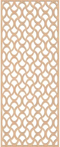 Resort Decorative Pierced Fretwork Wood Wall Panels, 13 3/8"W x 34 3/8"H x 3/8"T - Image 2