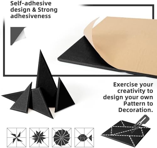 Art3dwallpanels Acoustic Panels 12" X 12", 18 Pack - Image 3