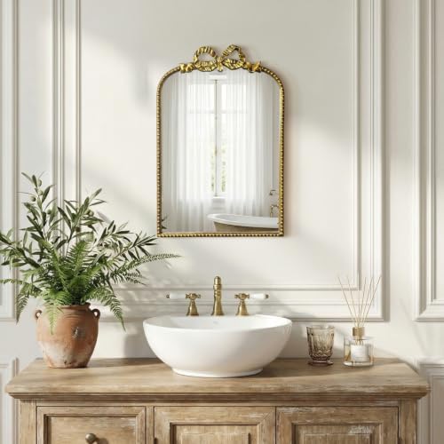 Antique Baroque Vintage Vanity Mirror - Image 7