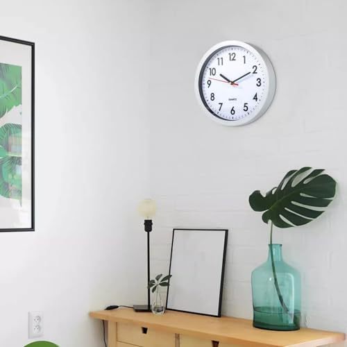Wall Clock Large, Nonticking Decorative Classic Wall Clock Decorative, Battery - Image 5