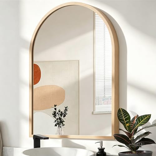 Arched Bathroom Mirror, Decor Vanity Mirror by HLFMVWE