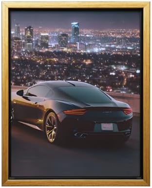 InkFlow Posters Luxury Sports Car Canvas Poster by InkFlowPosters