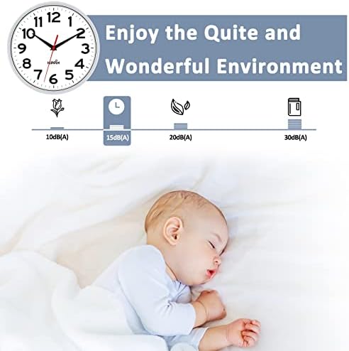 HIPPIH 10 Inch Wall Clock - Image 4