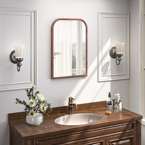 20"x30" Arch Wall Mirror for Wall, Wall Mounted Vanity Mirror for Bedroom - Image 7