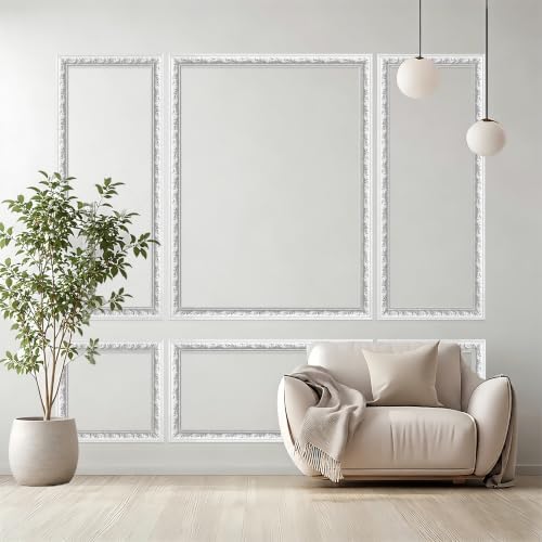 Peel and Stick Wall Molding Kit, Premade Accent Wainscoting Panels - Image 6