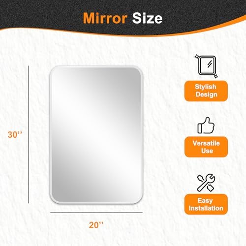 Delma Bathroom Vanity Mirror - Image 4