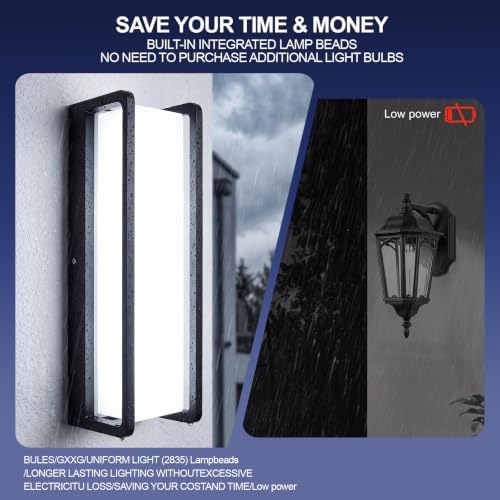 50W LED Outdoor Wall Light - Image 4