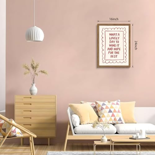 ZXXYWA Inspirational Quote Canvas Wall Art, Minimalist Typography Artwork - Image 4