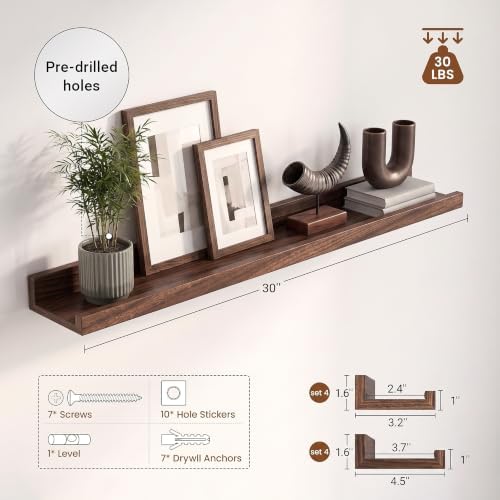 Heimlove 30 Inch Picture Ledge Shelf - Image 2