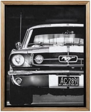 InkFlow Posters Vintage Car Photography Canvas Poster by InkFlowPosters