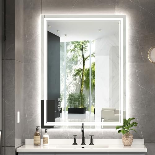 Ratsamee 24"x32" LED Bathroom Mirror by RATSAMEE
