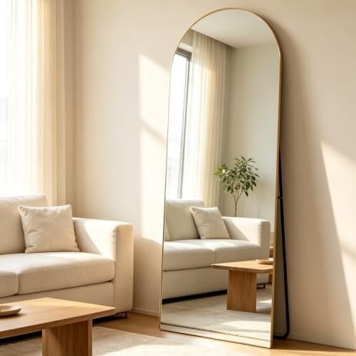 Full Length Floor Mirror, Modern Full Body Wall Mirror - Image 2