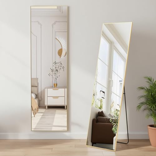 DUMOS 56"x15" Full Length Mirror, Full Body Mirror by DumosLifestyle