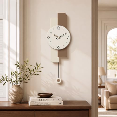 Modern Minimalist Pendulum Wall Clocks - Image 3