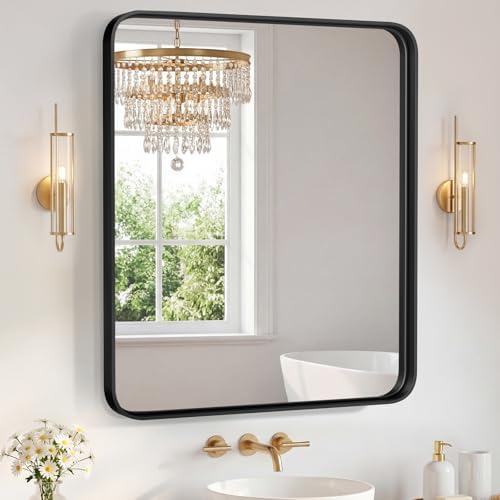 Sweetcrispy Bathroom Mirror 40x36 Inch, Vanity Mirror by Sweetcrispy